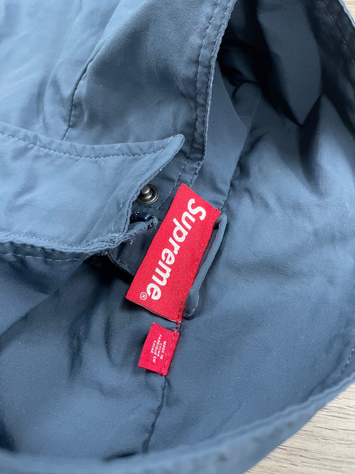XL-Supreme Embroidered Spellout Track Jacket