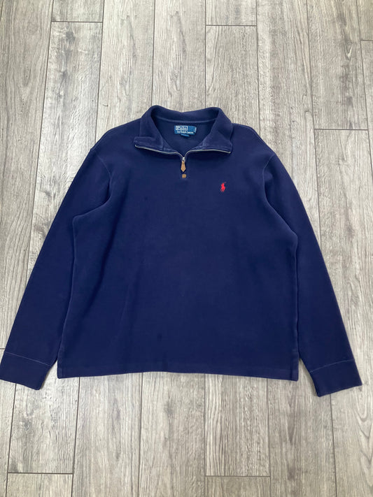 XL-Polo Ralph Lauren Navy Quarter Zip