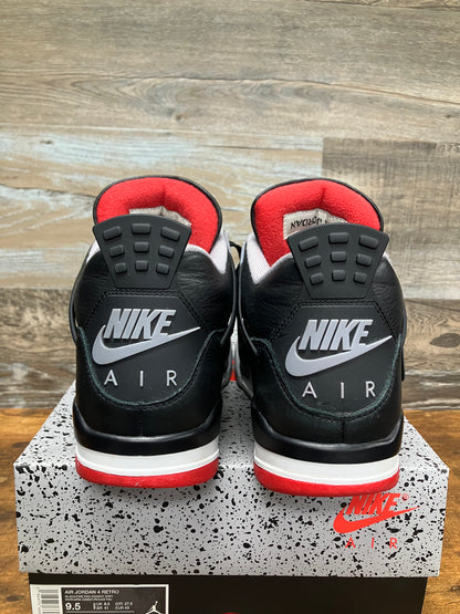 9.5-Air Jordan 4 Bred Reimagined