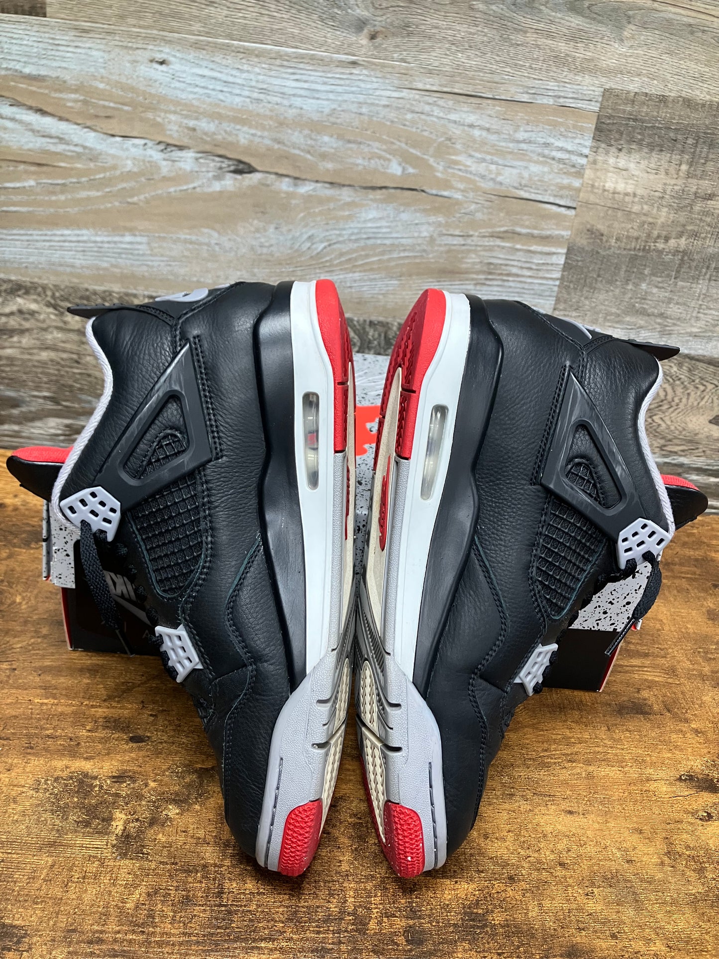 9.5-Air Jordan 4 Bred Reimagined