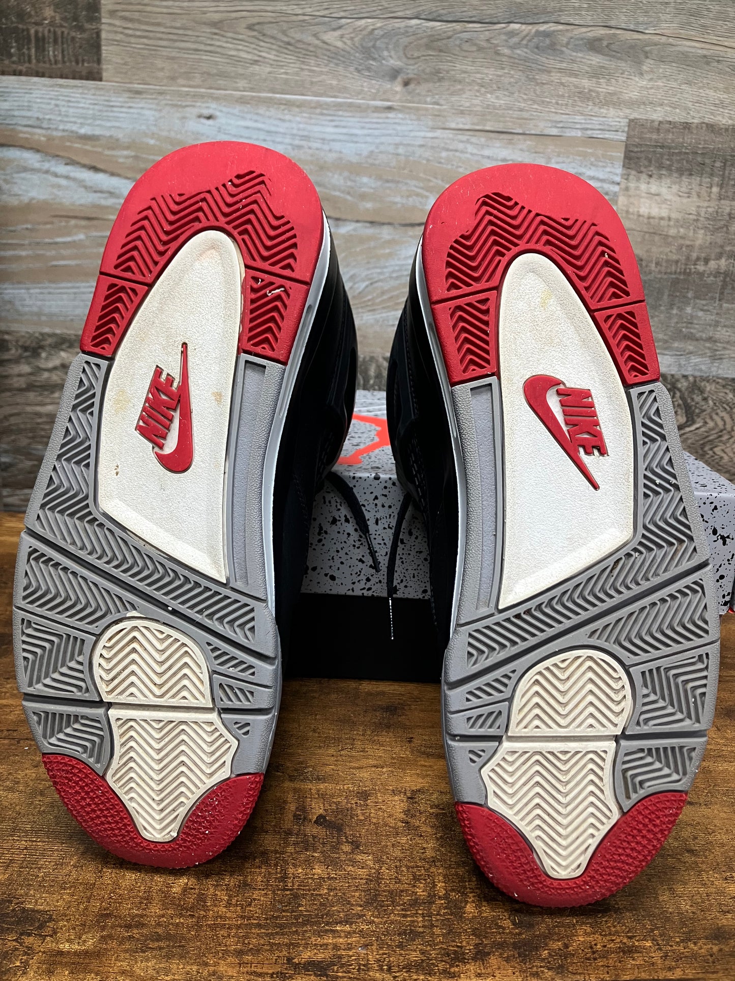9.5-Air Jordan 4 Bred Reimagined