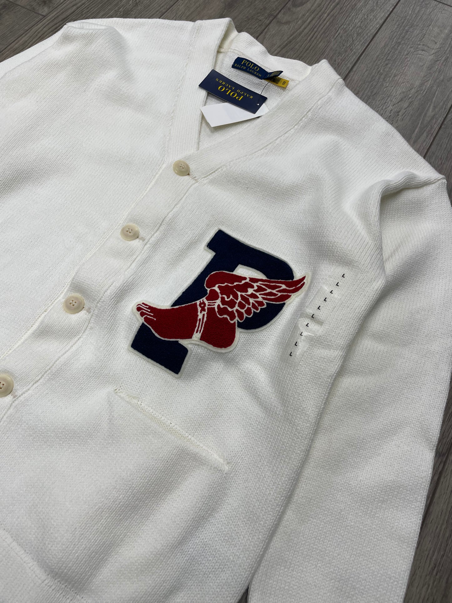 Polo Ralph Lauren P-Wing Cotton Cardigan