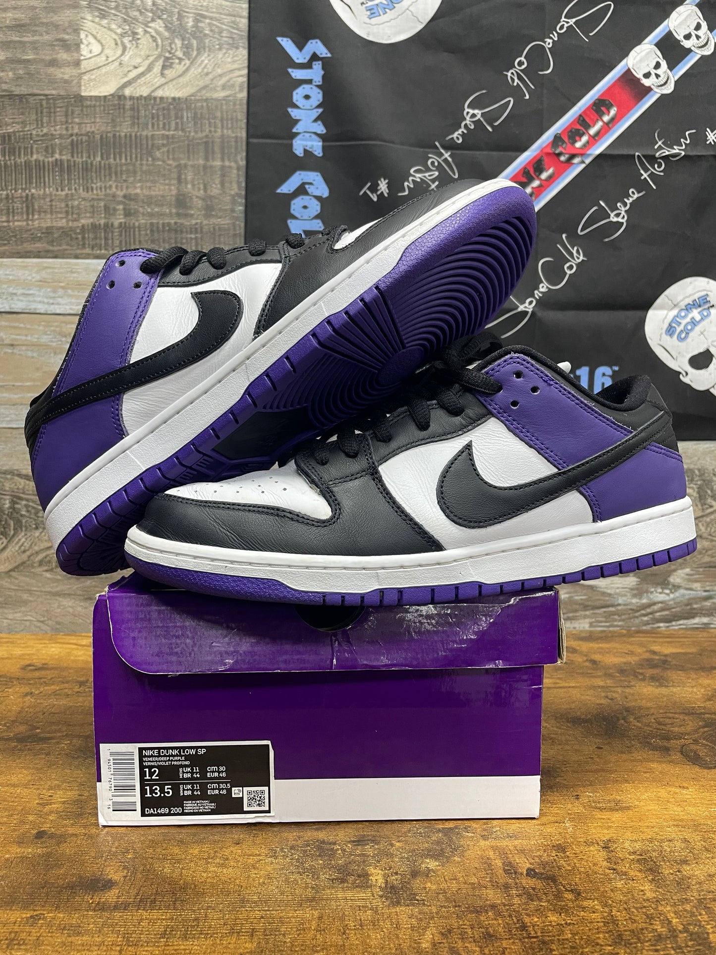 12-Nike SB Dunk Low Court Purple