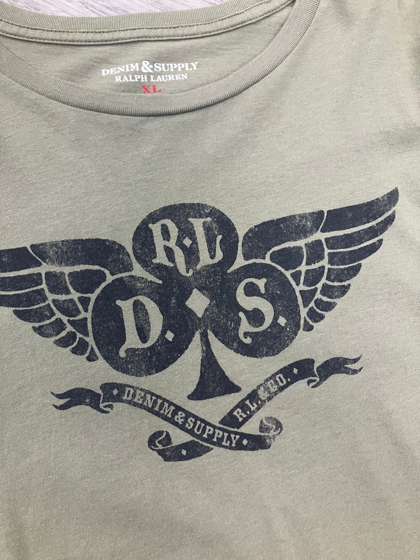 XL-Denim & Supply Ralph Lauren Winged Clubs Tee