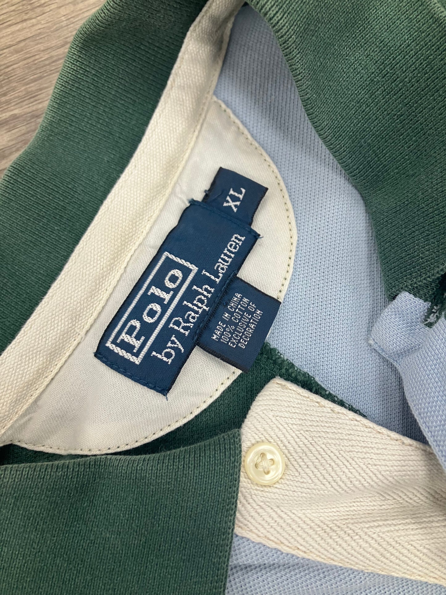 XL-Polo Ralph Lauren Color Block Shirt