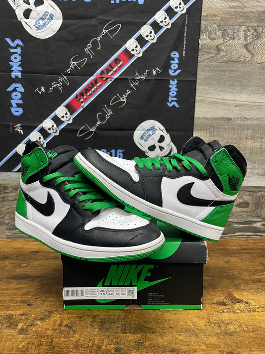 10.5-Jordan 1 Retro High OG Lucky Green
