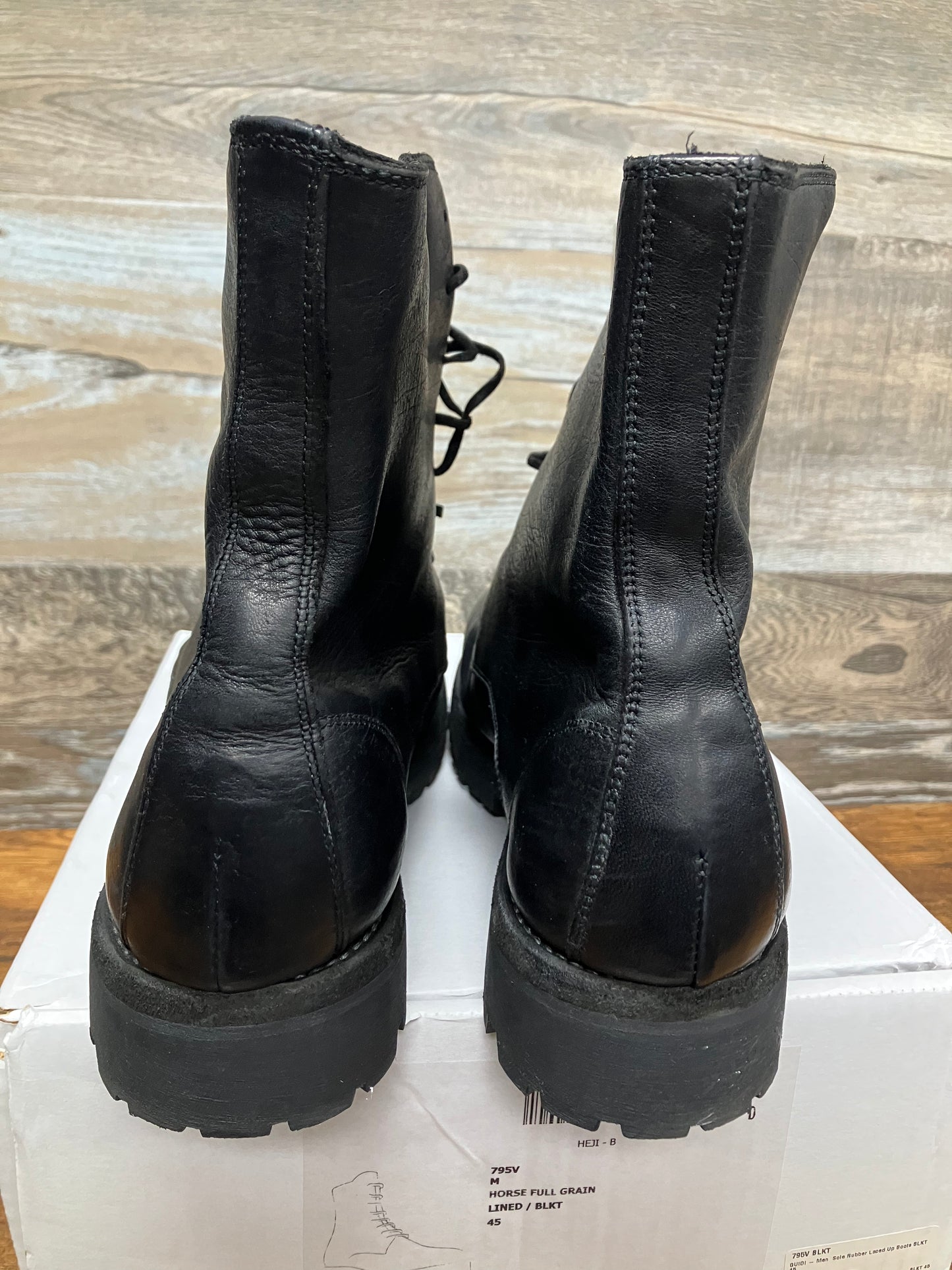 45/12-Guidi 795V_N Leather Boot