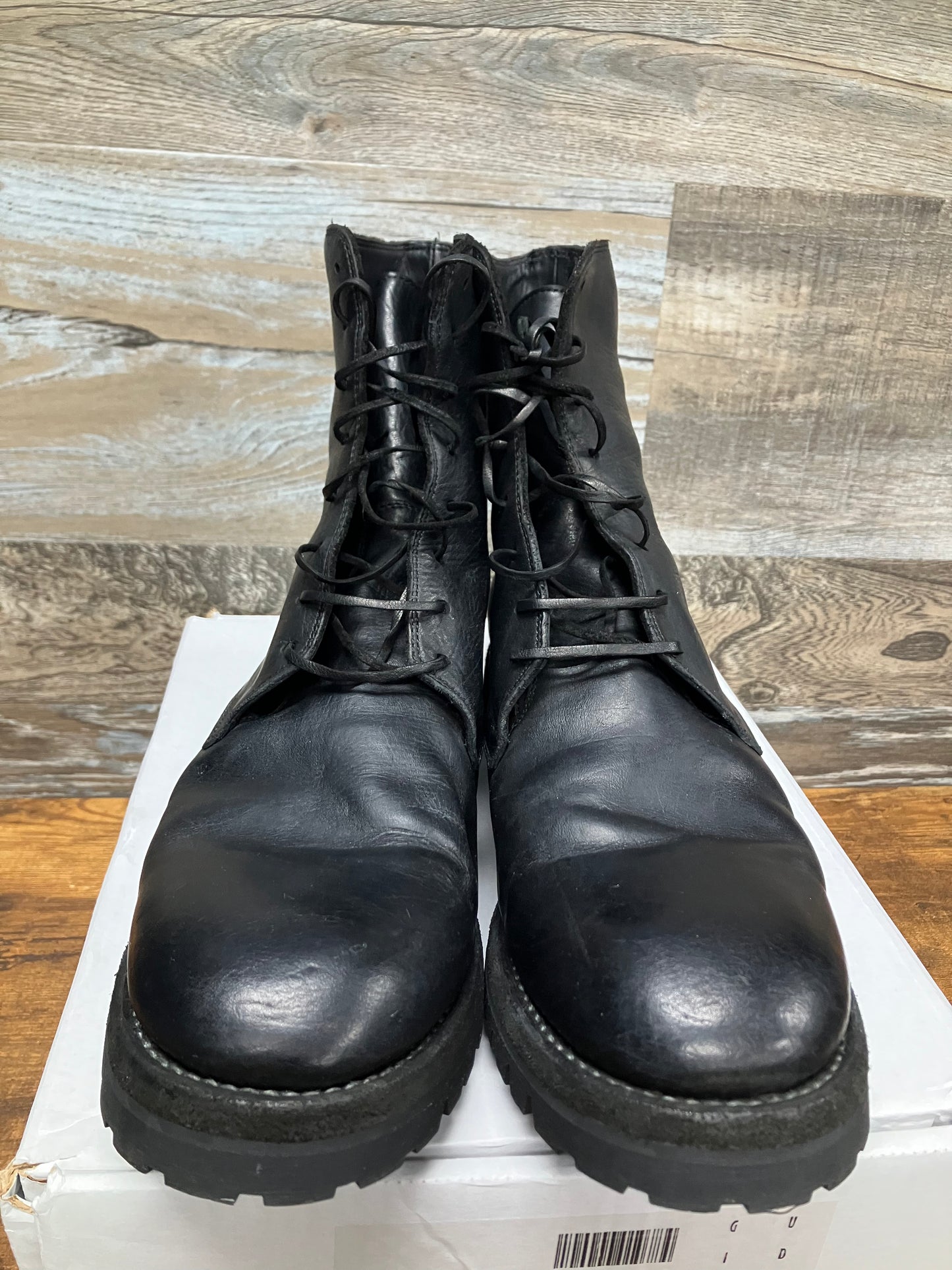 45/12-Guidi 795V_N Leather Boot