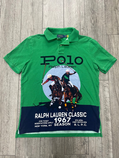 M-Polo Ralph Lauren Classic Equestrian Polo Shirt