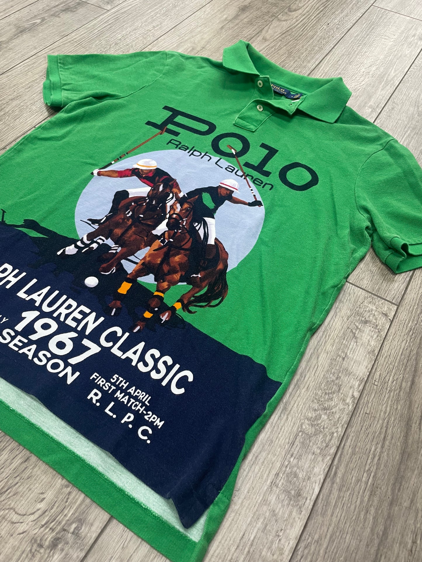M-Polo Ralph Lauren Classic Equestrian Polo Shirt