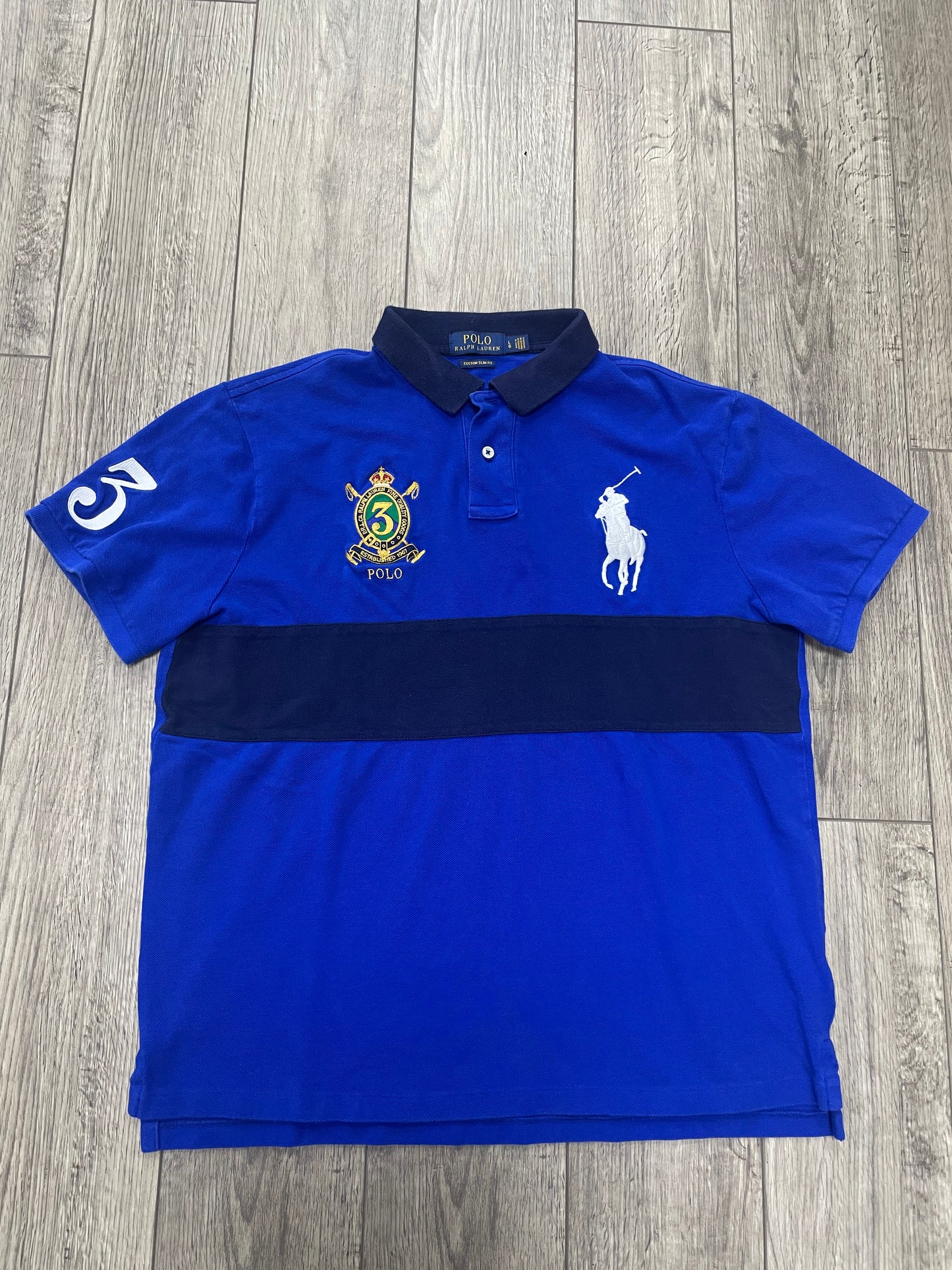L-Polo Ralph Lauren Big Pony Crest Polo Shirt