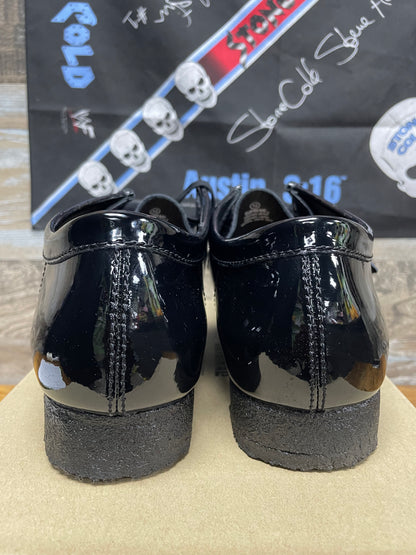 12-Supreme Clarks Wallabee Patent Leather Boot