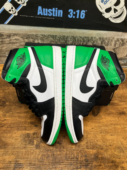 9-Air Jordan 1 High Lucky Green