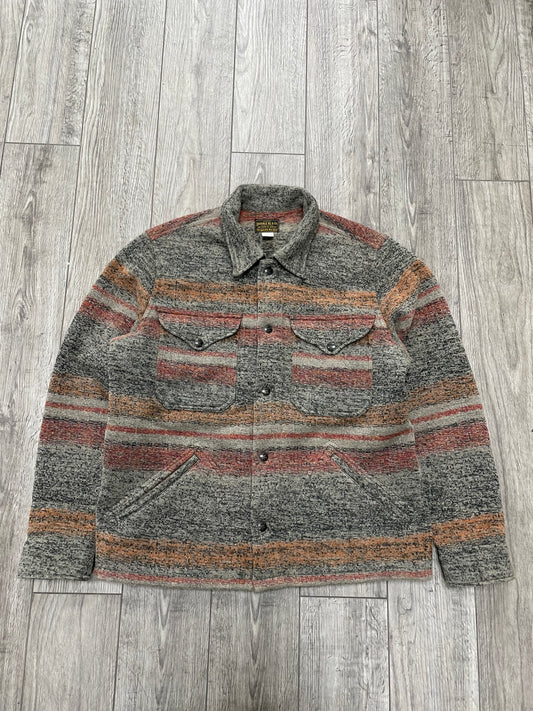 L-RRL Striped Double-Knit Wool-Blend Jacket