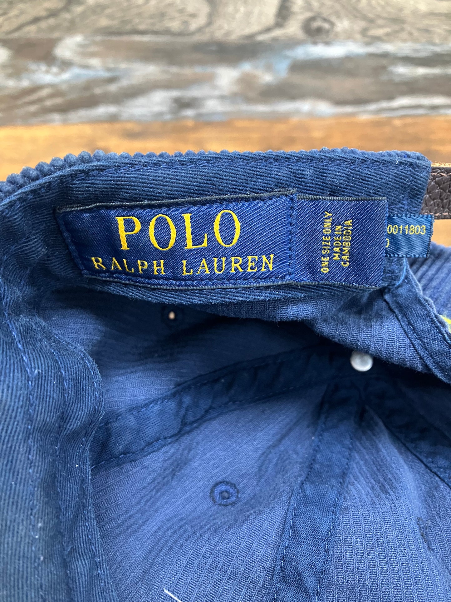 OS-Polo Ralph Lauren Polo Country Corduroy Hat
