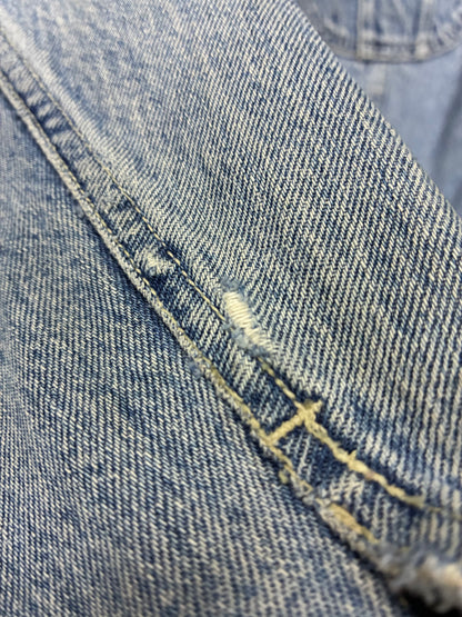 XL-RRL Light Wash Denim Trucker Jacket