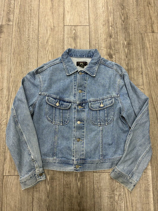 XL-RRL Light Wash Denim Trucker Jacket