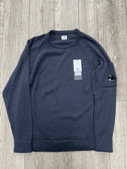 L-C.P. Company Double Colour Wool Crewneck Lens Sweater