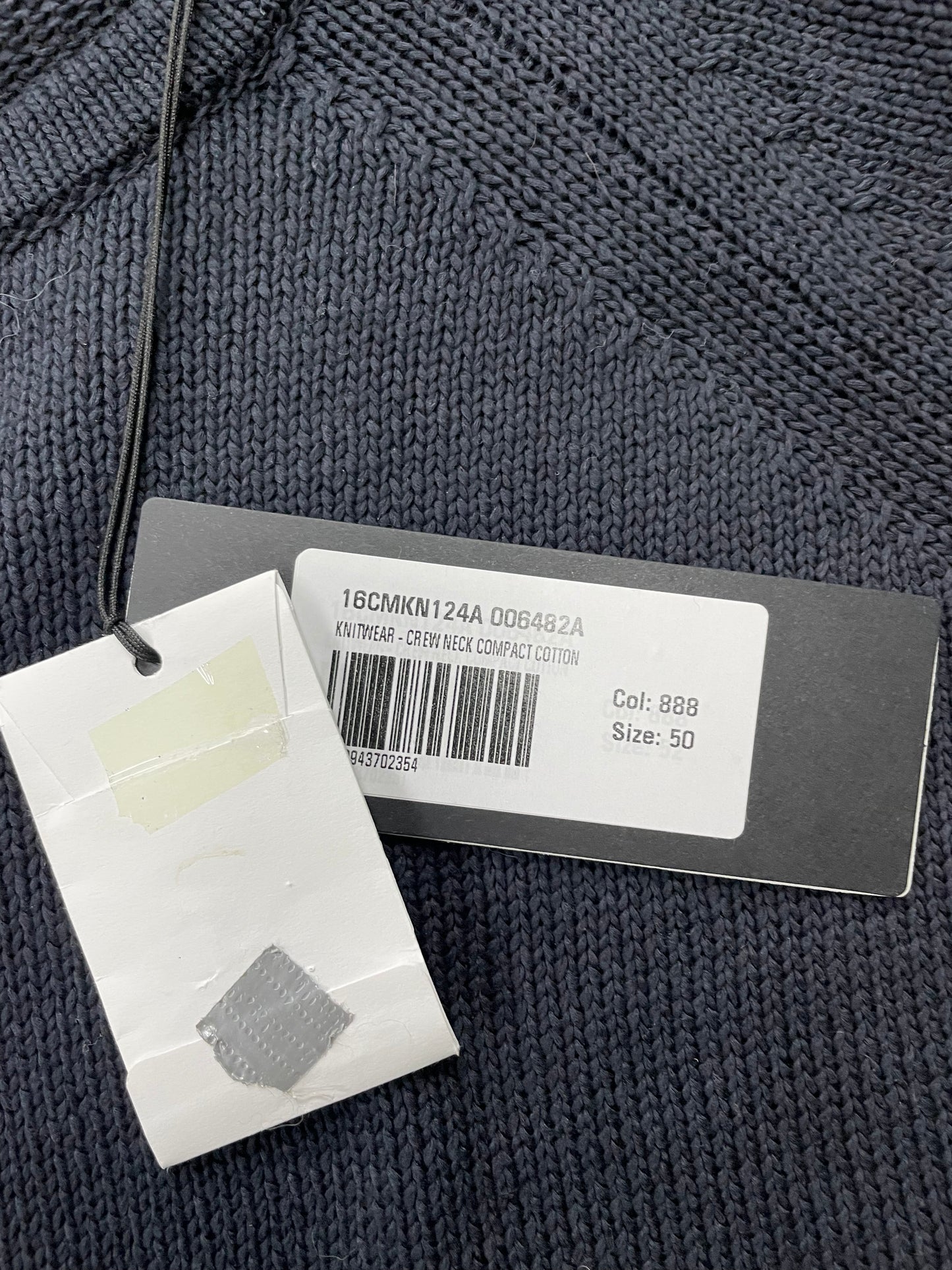 L-C.P. Company Double Colour Wool Crewneck Lens Sweater
