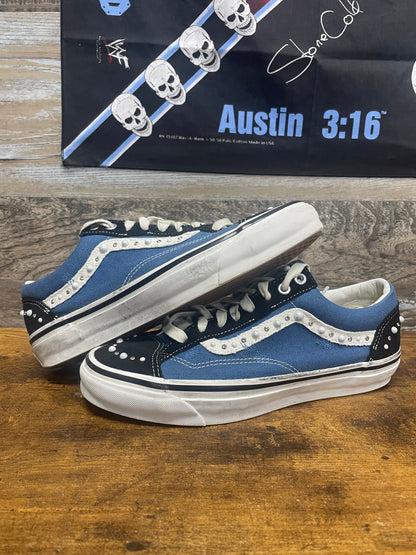 8.5-Vans LX Old Skool 36 Pearlized Pack Black Navy