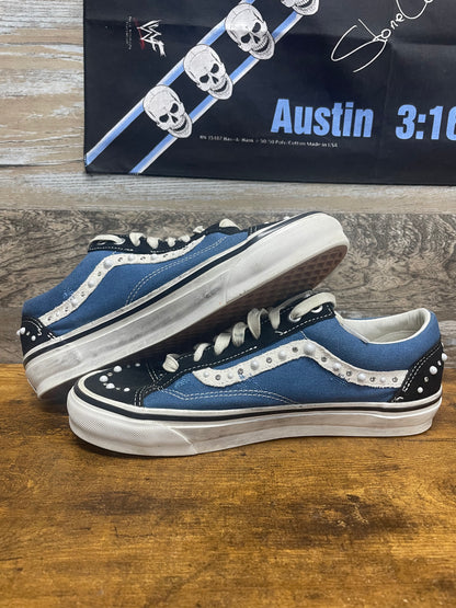 8.5-Vans LX Old Skool 36 Pearlized Pack Black Navy