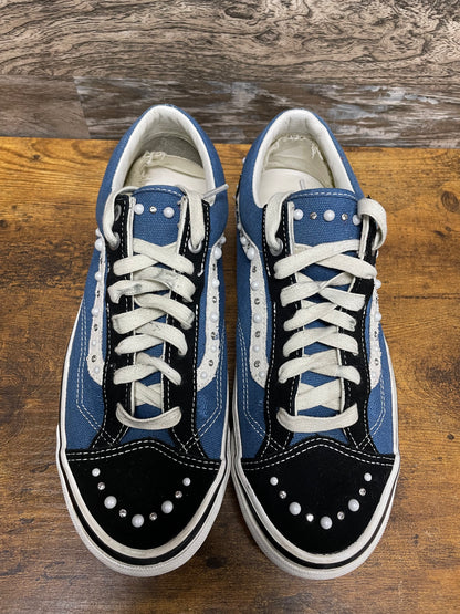 8.5-Vans LX Old Skool 36 Pearlized Pack Black Navy