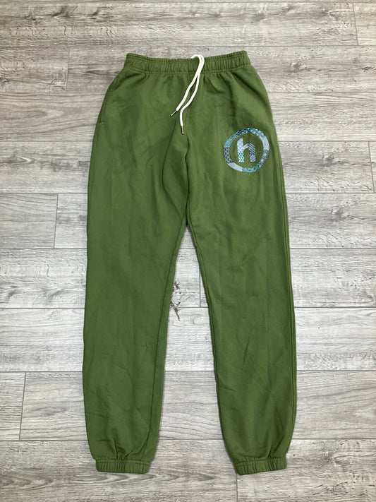 Hidden NY Paisley Logo Olive Joggers Size M