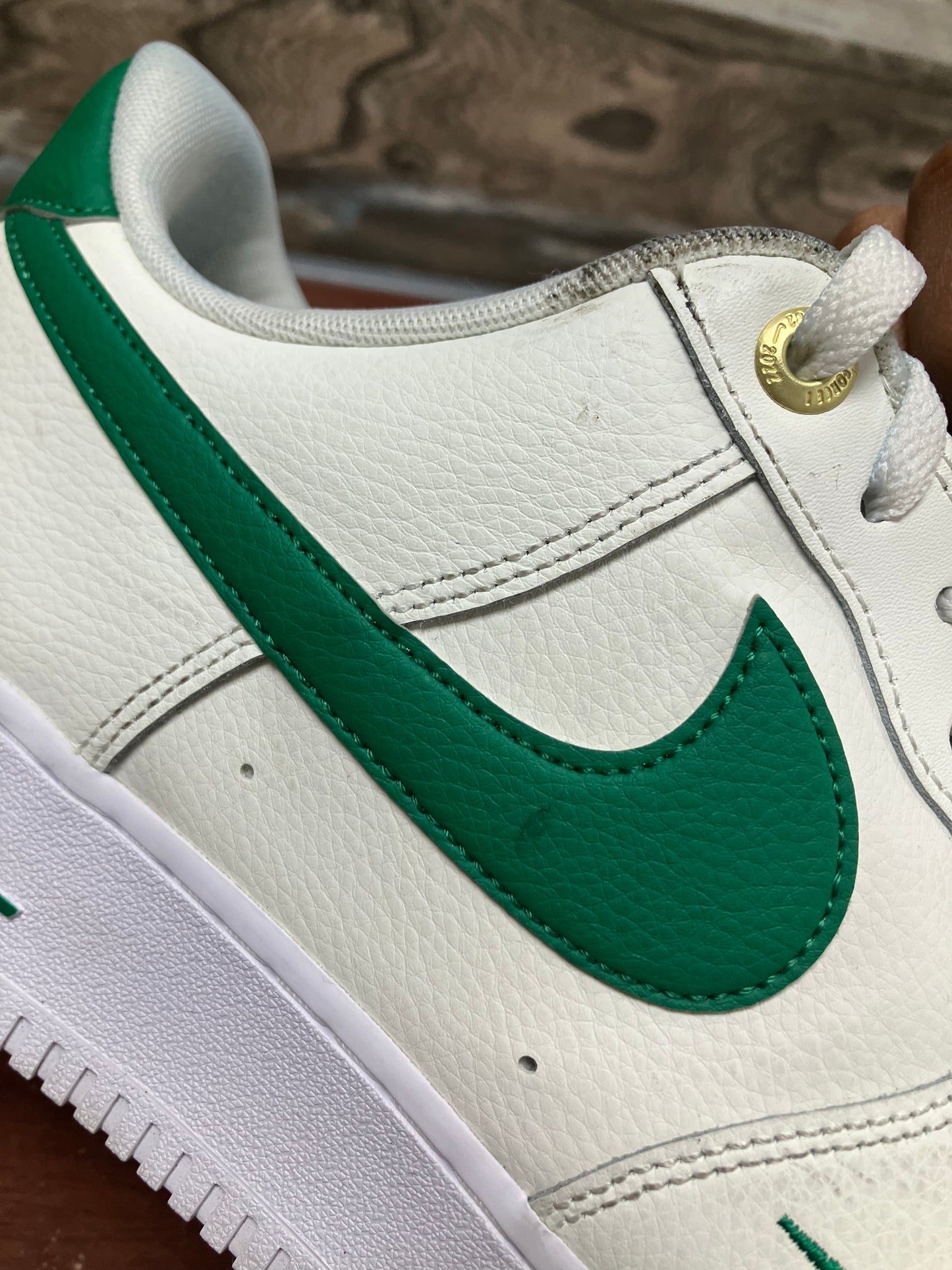 Nike Air Force 1 Low ‘07 LV8 40th Anniversary Sail Malachite Size 13