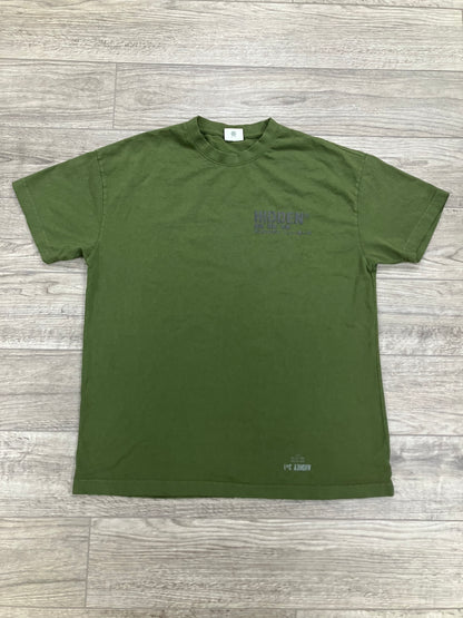 Hidden NY Olive Puff Print Tee Size L