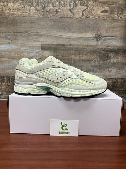 Saucony “Atmosphere” X TBG ProGrid Omni 9 Premium Hand Dyed Sage Size 12