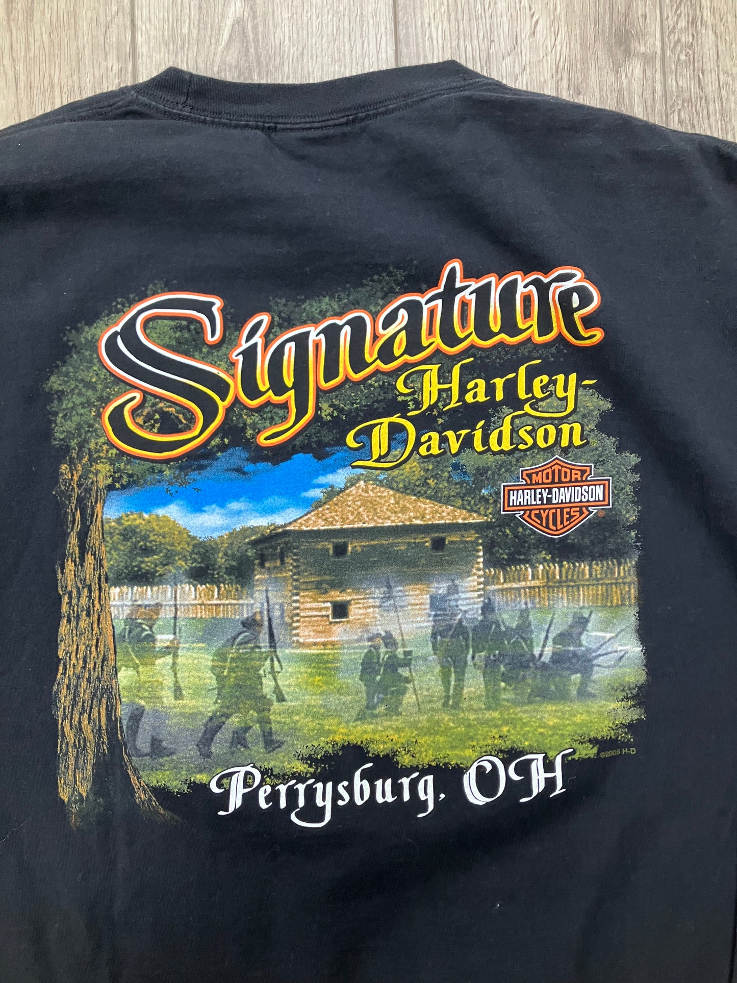 Harley Davidson Skull Longsleeve Tee Size XL