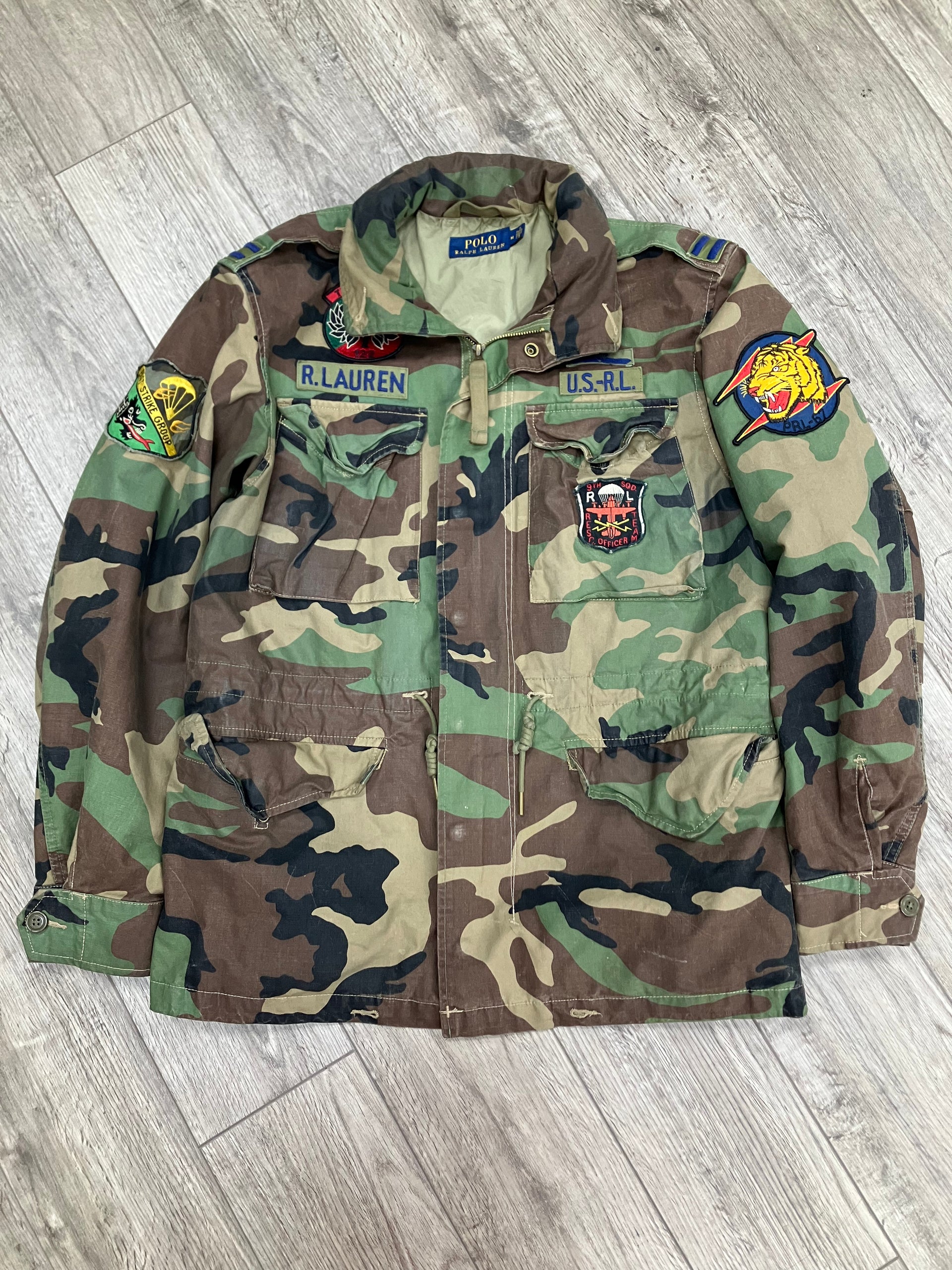 M-Polo Ralph Lauren Military Army Jacket – equator