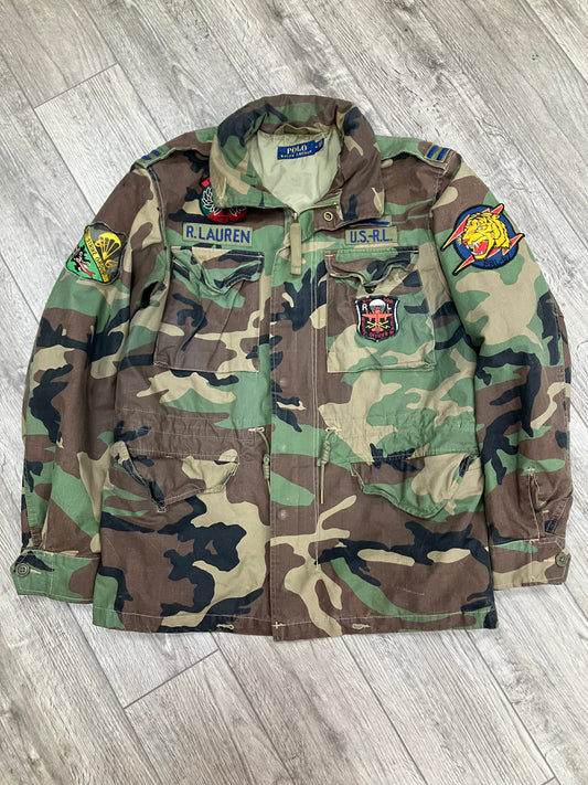 M-Polo Ralph Lauren Military Army Jacket