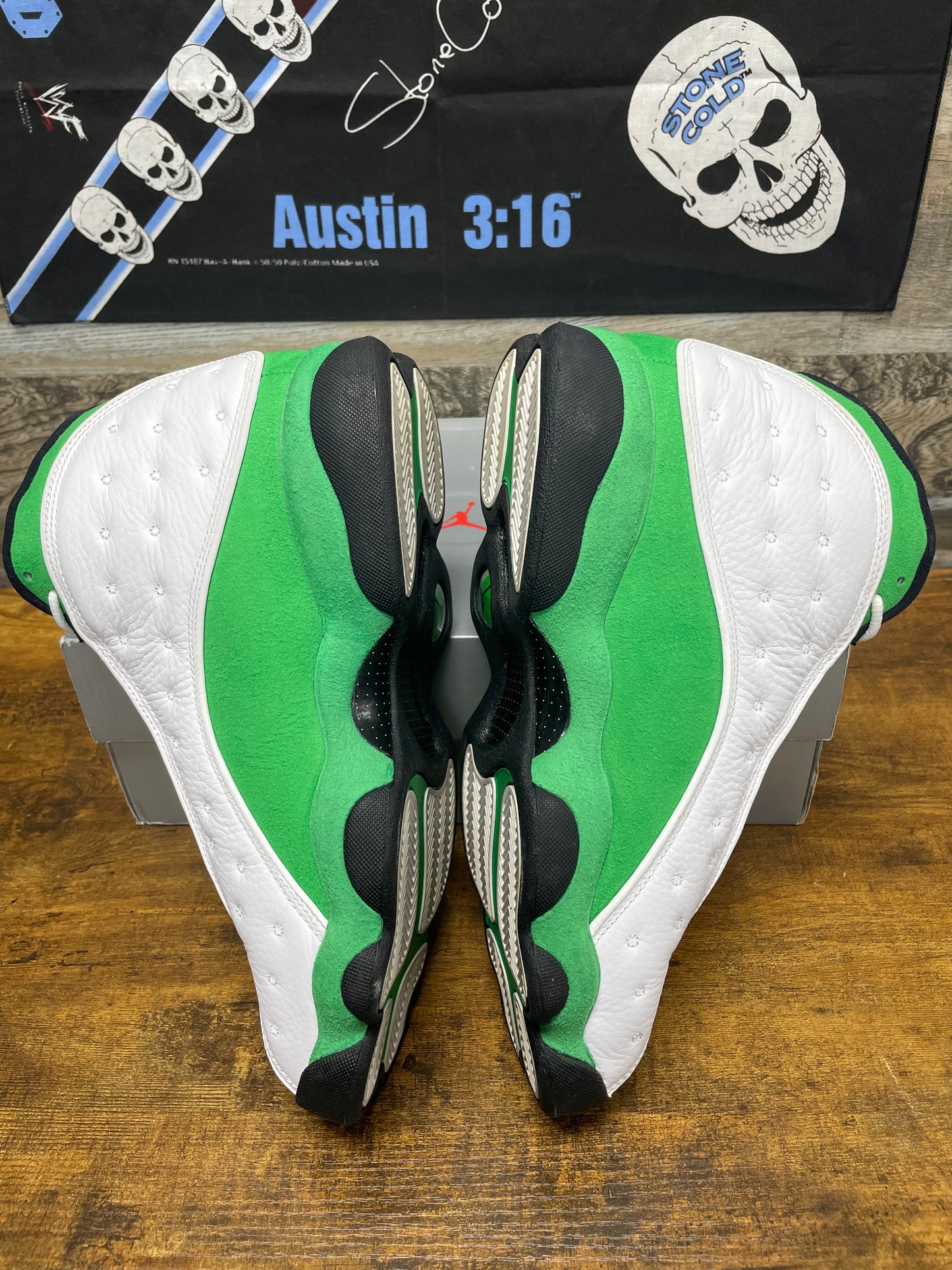 10.5-Air Jordan 13 Lucky Green