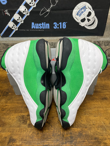 10.5-Air Jordan 13 Lucky Green
