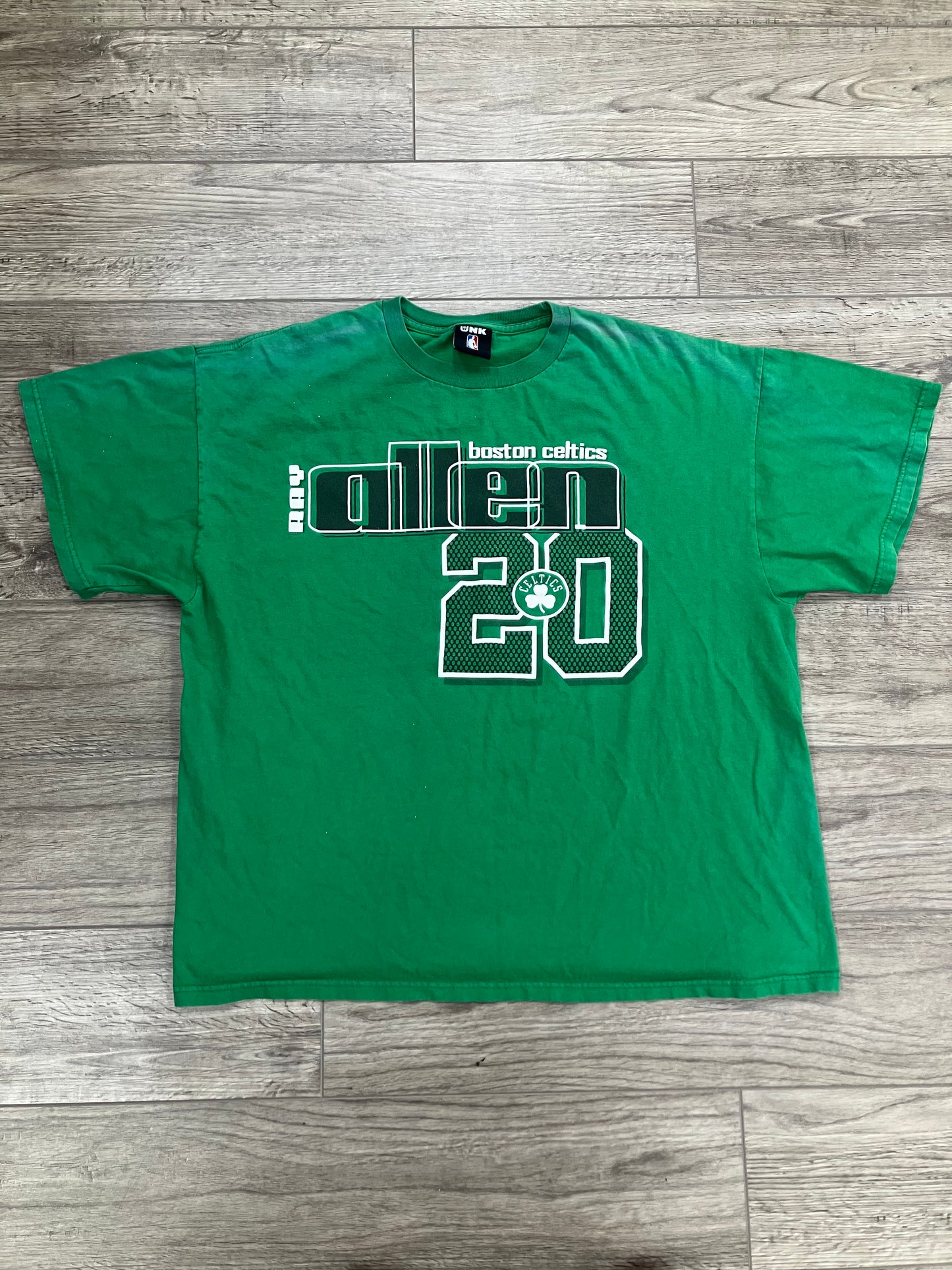 Boston Celtics Ray Allen Tee Size Large