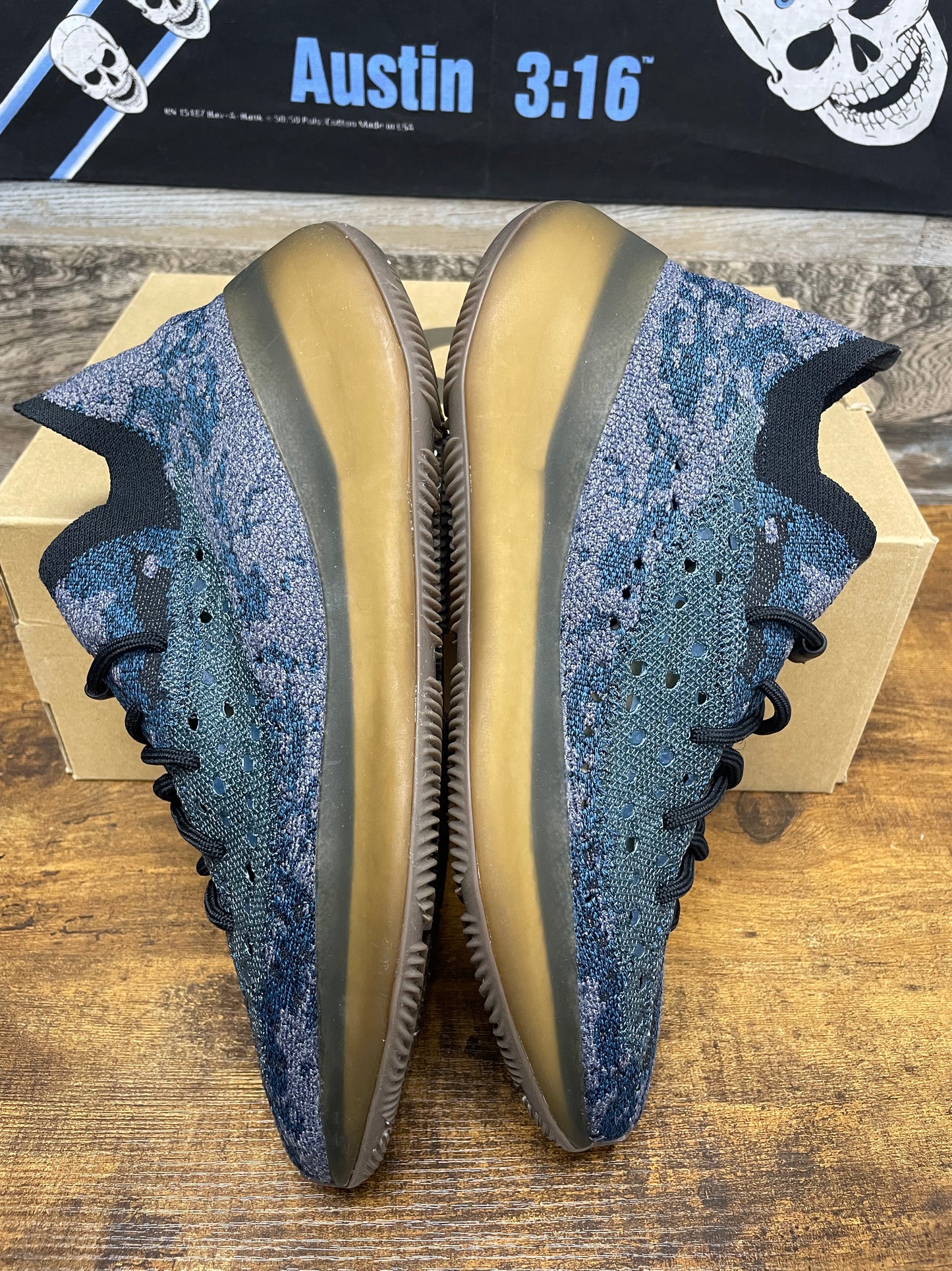 11.5-Adidas Yeezy Boost 380 Covellite