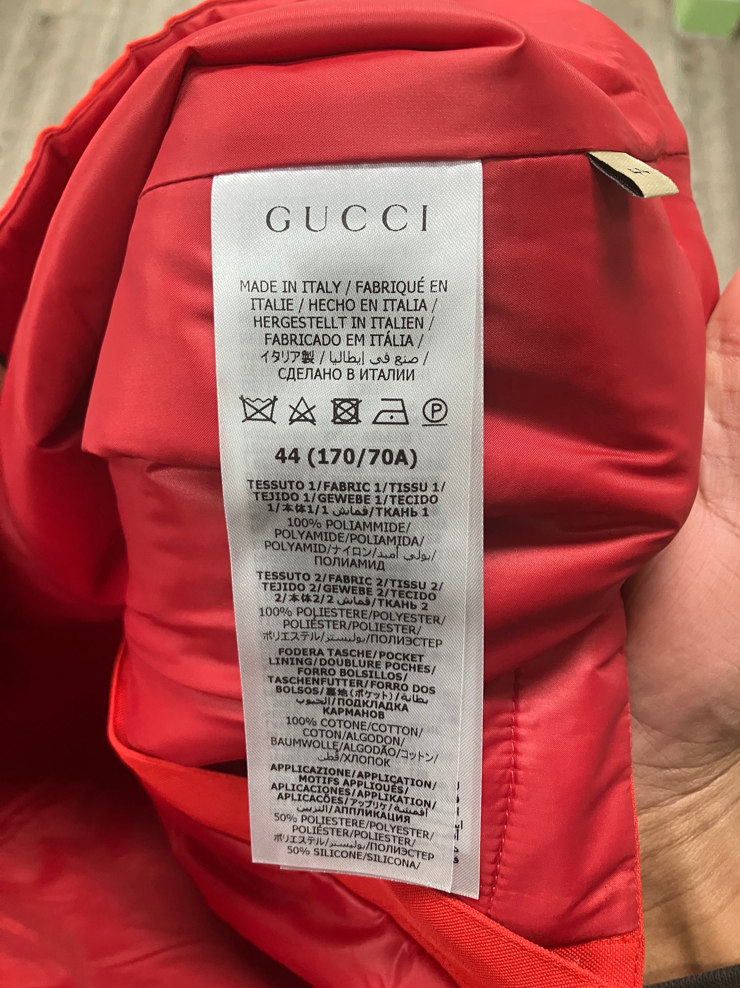Gucci Red Ski Pants Size 44/US S