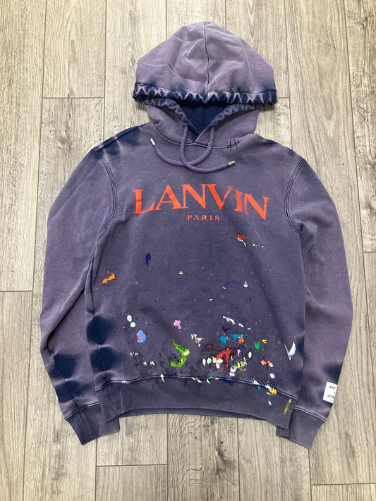 Lanvin X Gallery Dept. Logo Hoodie Size M