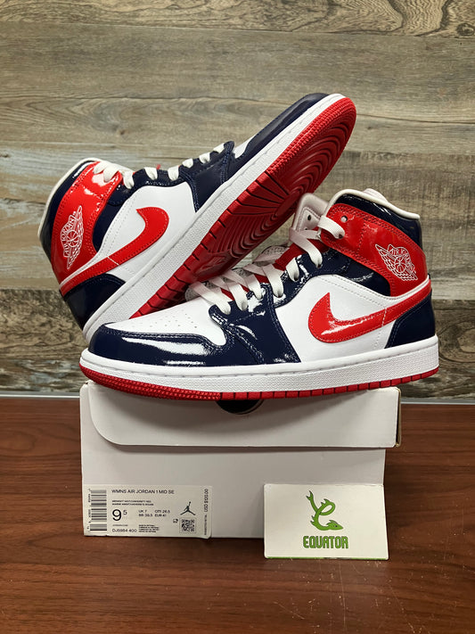 Jordan 1 Mid Champ Colors Size 9.5W/8m