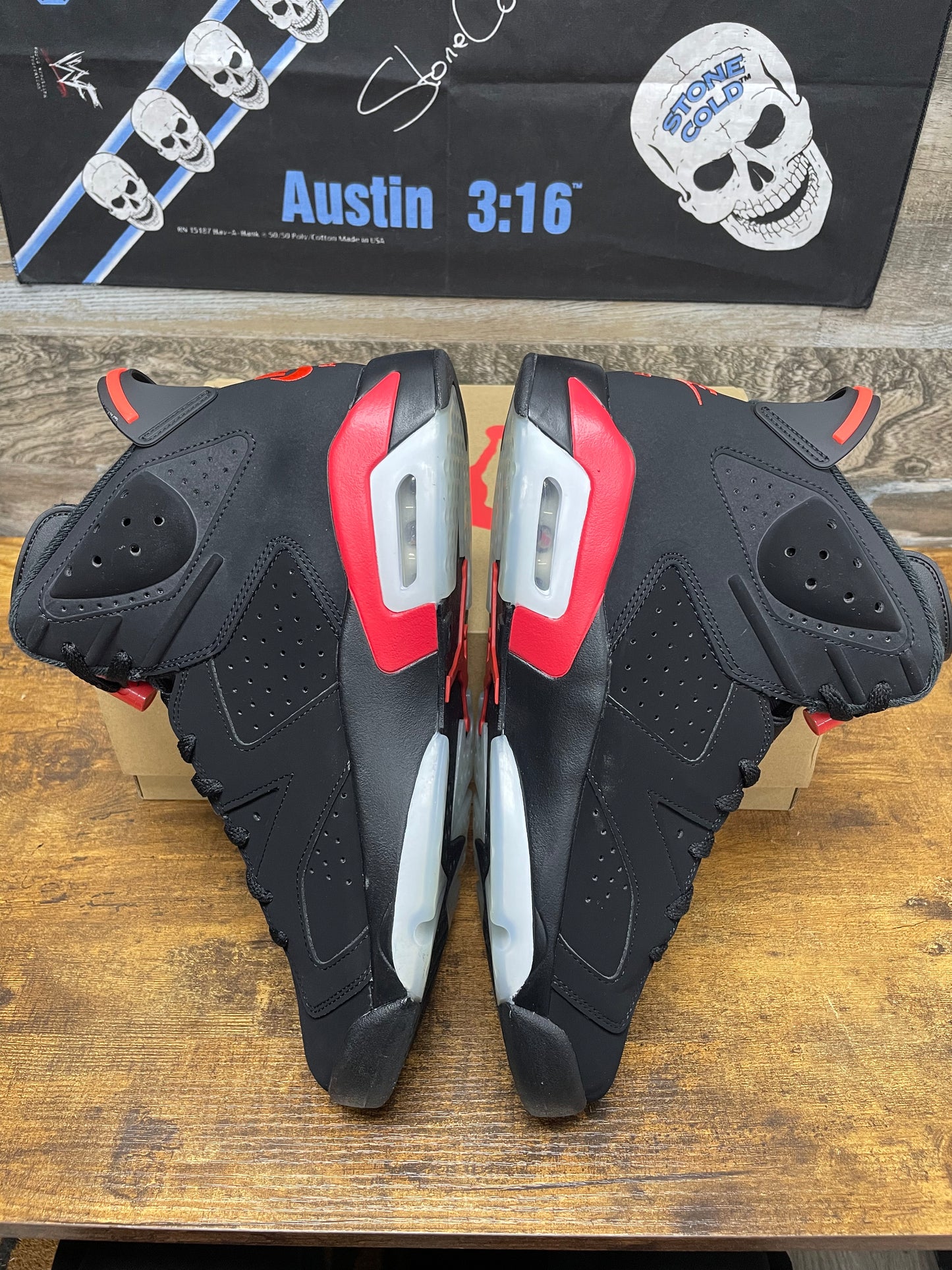 11.5-Air Jordan 6 Reverse Infrared Salesman