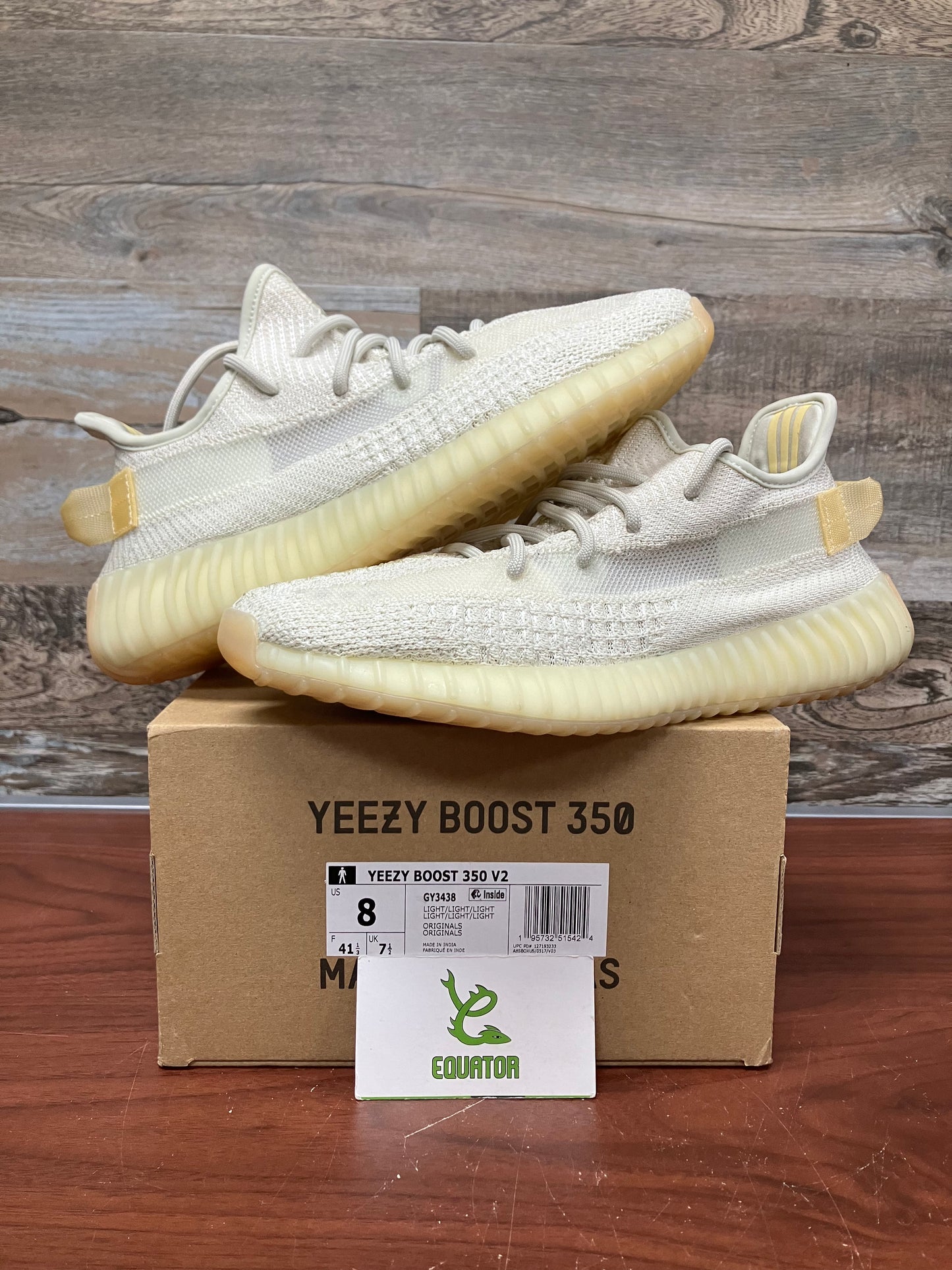 Adidas Yeezy Boost 350 V2 Light Size 8