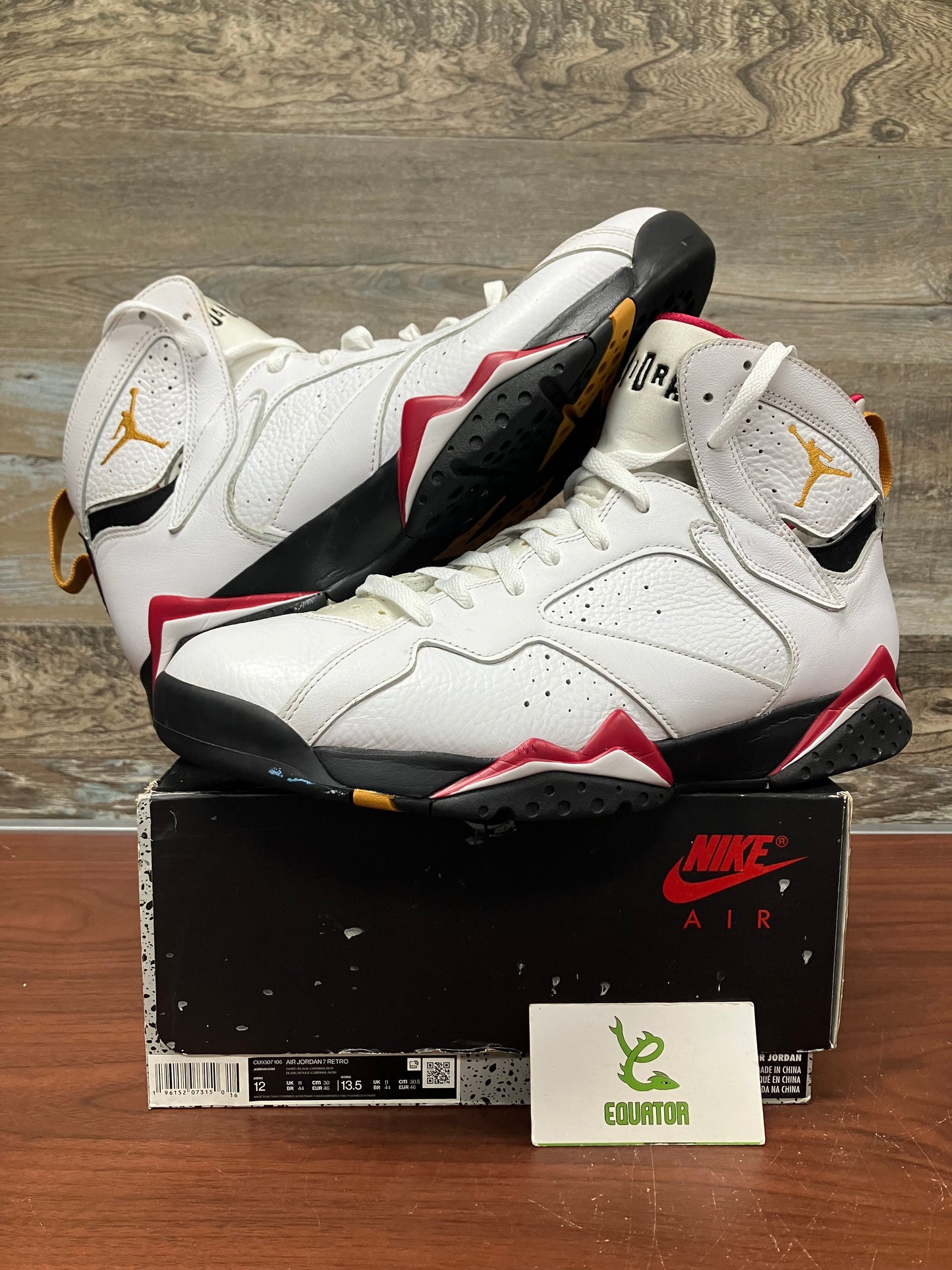 Jordan 7 Retro Cardinal Size 12