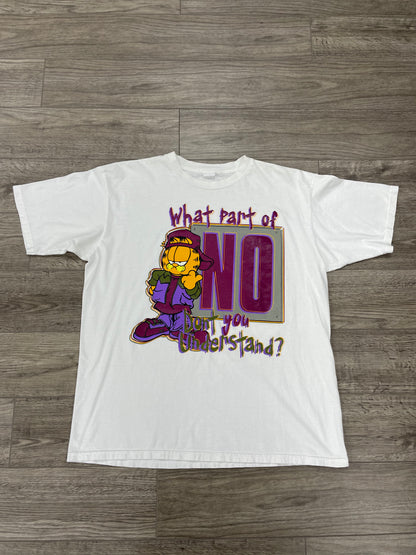 Vintage Garfield “What Part of No Don’t You Understand” Tee Size XL