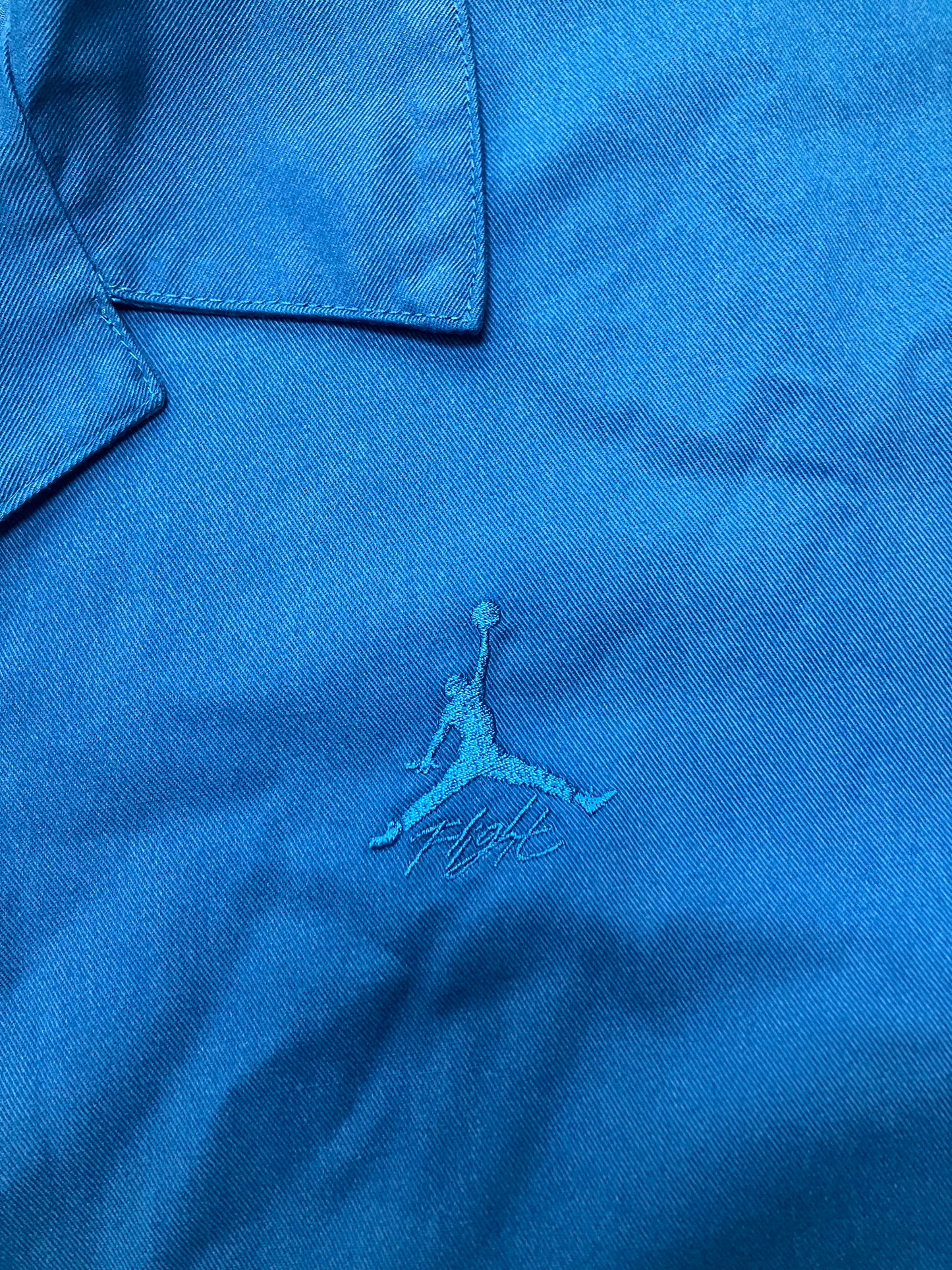 Jordan Flight Essentials Oversized Snap Button Camp Shirt Size XL