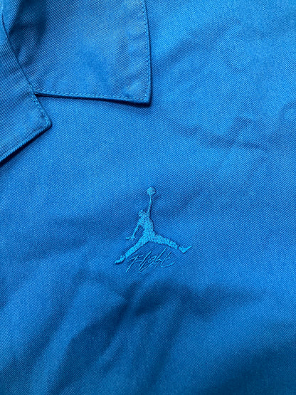 Jordan Flight Essentials Oversized Snap Button Camp Shirt Size XL