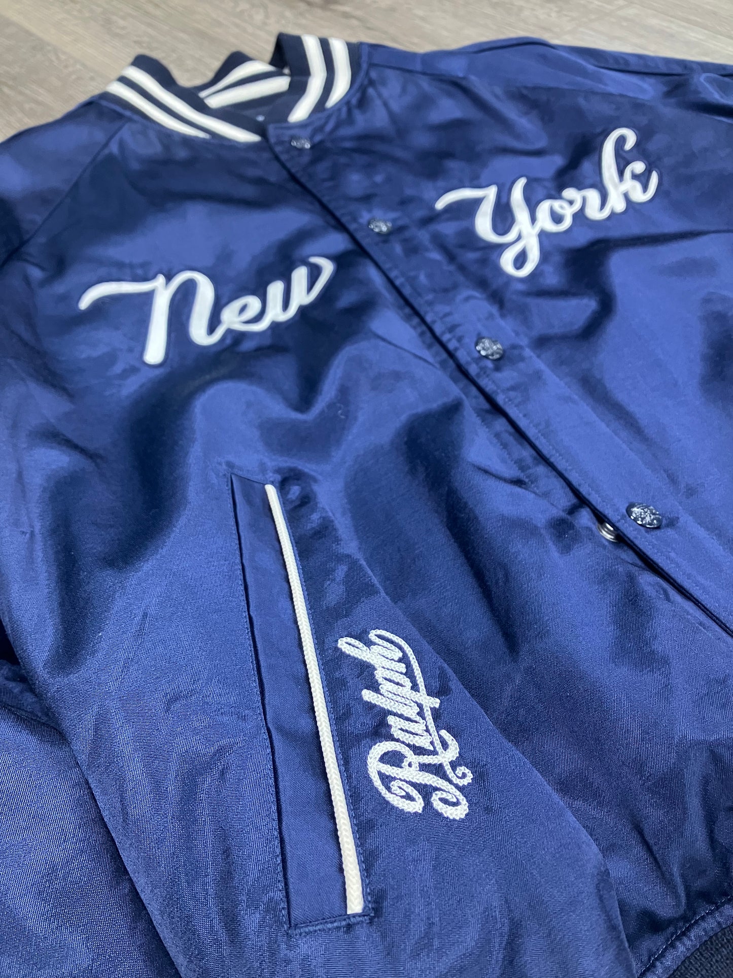 L-Polo Ralph Lauren Yankees Varsity Jacket