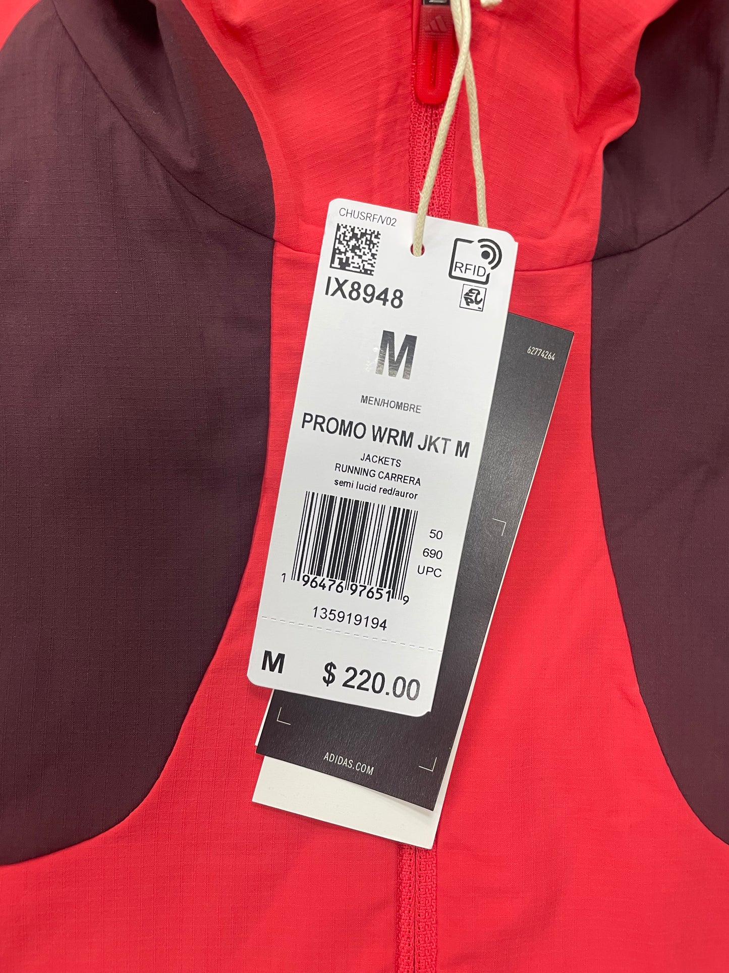 M - Adidas 2025 Pro Elite Team Warm/Wind Jacket