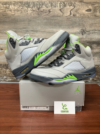 Jordan 5 Green Bean Size 12