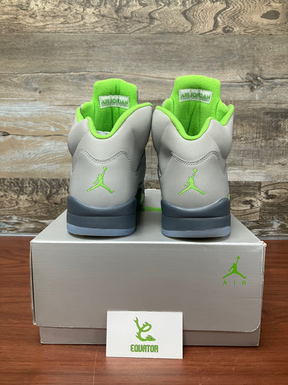 Jordan 5 Green Bean Size 12